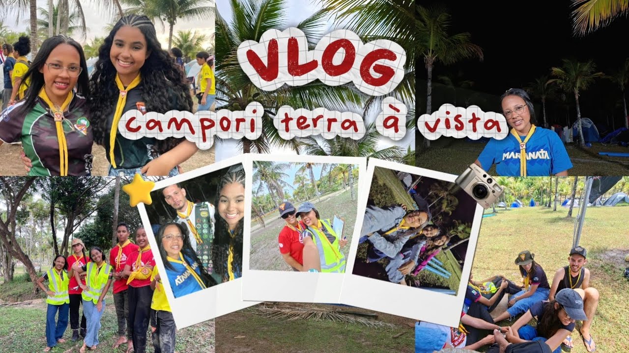 VLOG: campori terra à vista ~ participei como staff | damacenavlogs 