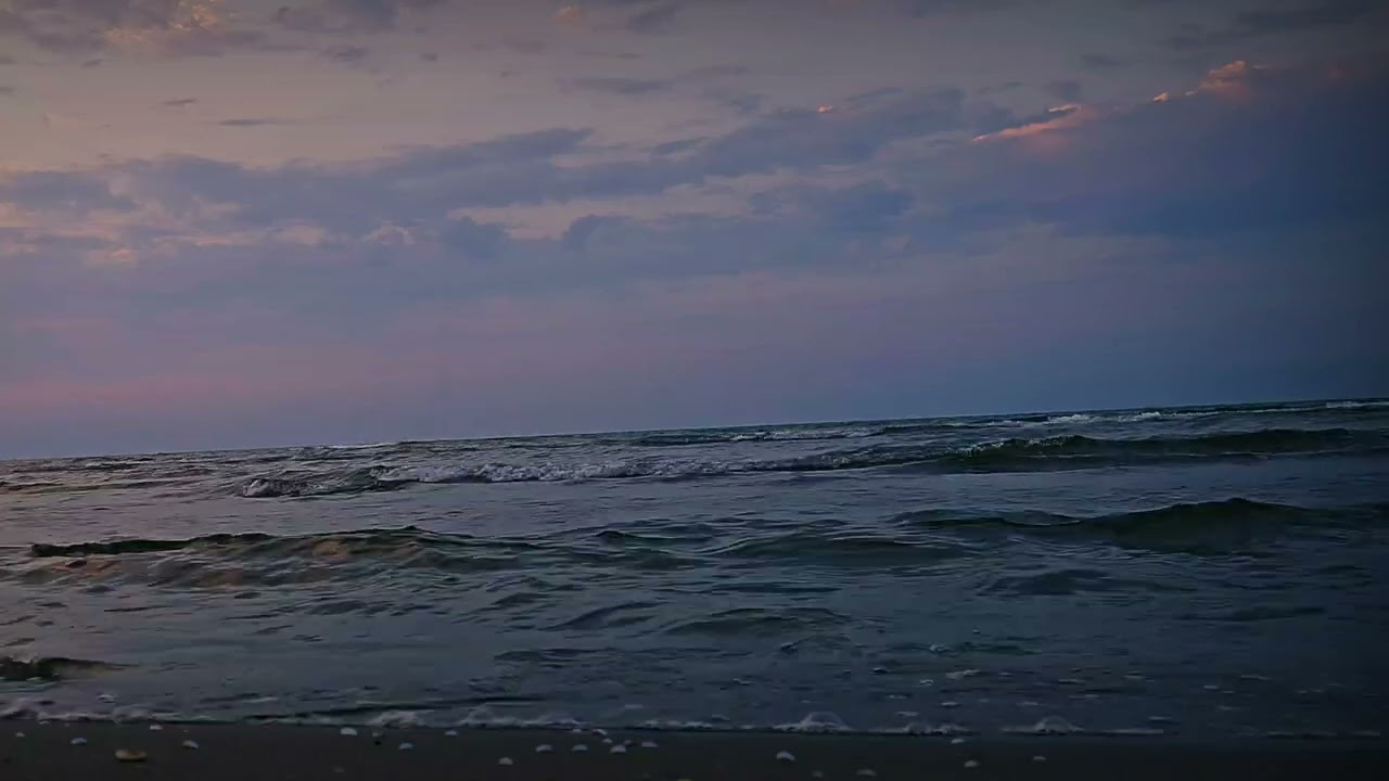 Relaxing Ocean Wave Sound - relaxing white noise for sleeping, study, focus, meditation, Ramsar Iran