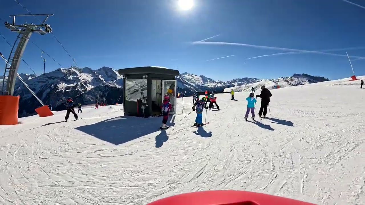 Mayrhofen -  Z Rastkogel do Penken niebieskimi 63 i 62. Zillertal. Austria. 05.03.2025