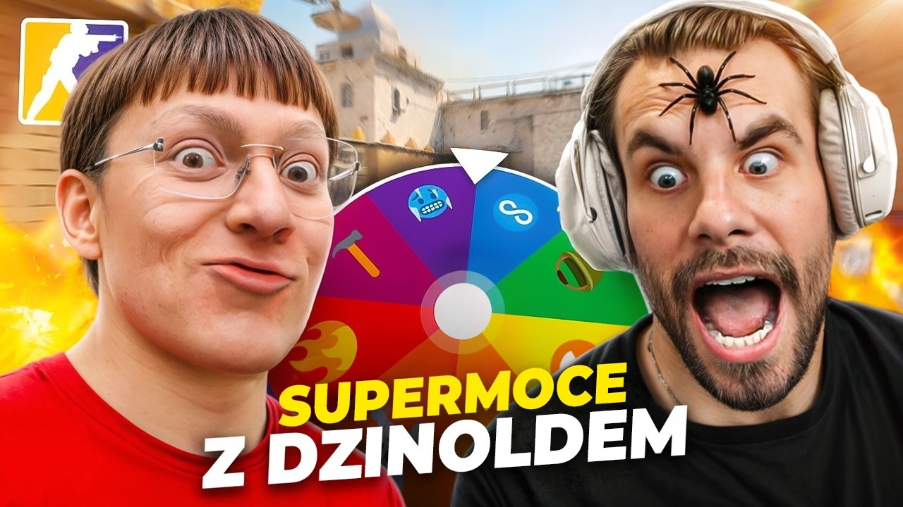 DZIWNE SUPERMOCE Z DZINOLDEM
