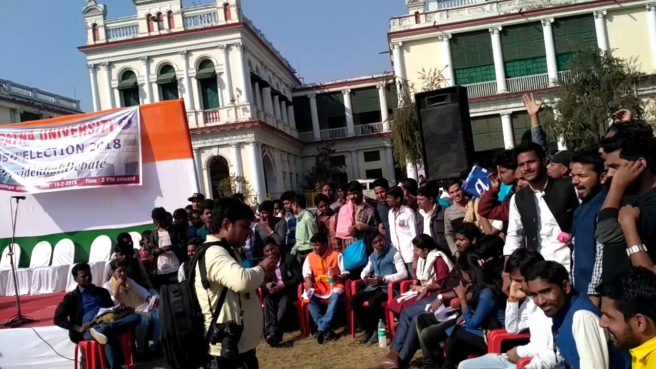 Presidential Debate in Patna university