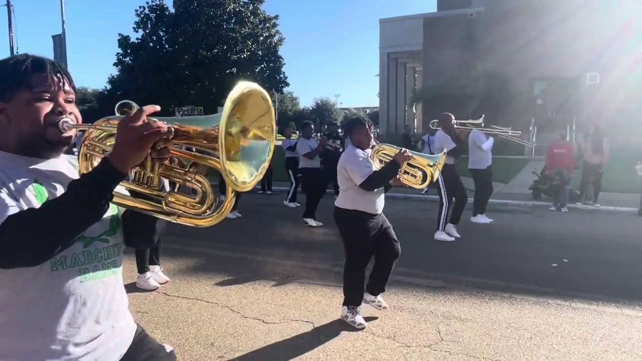 Lincoln Prep Marching Band Grambling Homecoming Parade