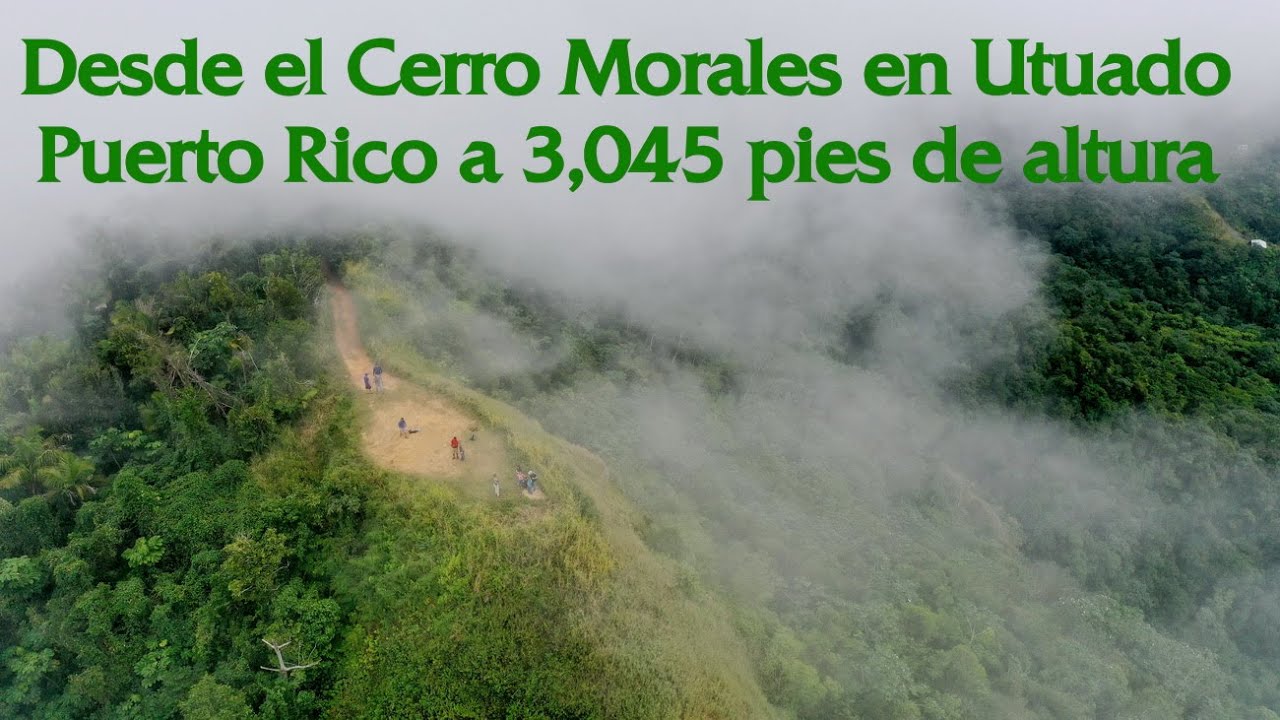 ZONEPHOTOFILMS TRAVEL Desde el Cerro Morales en Utuado Puerto Rico a 3,045 pies de altura #travel