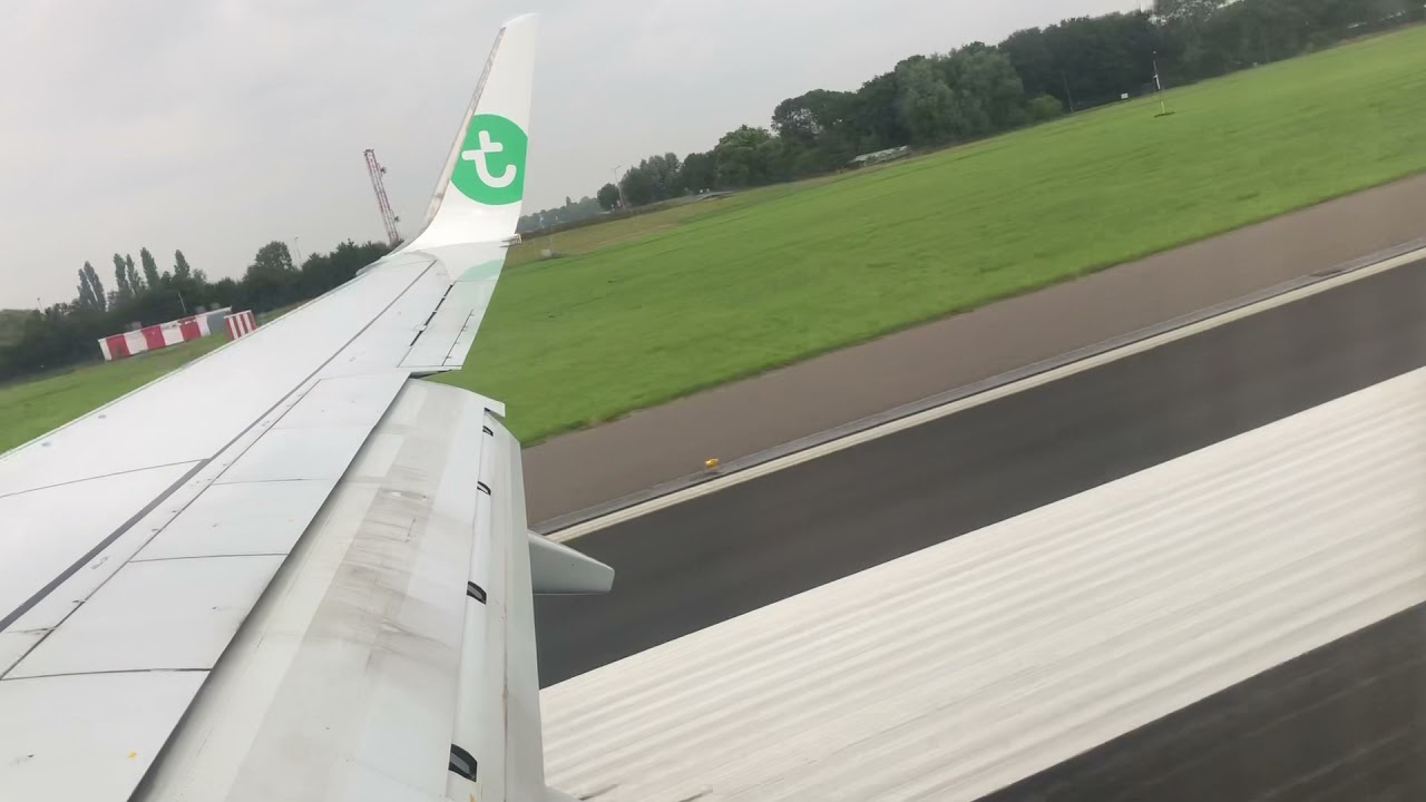 Transavia.com approaching Rotterdam-The Hague Airport
