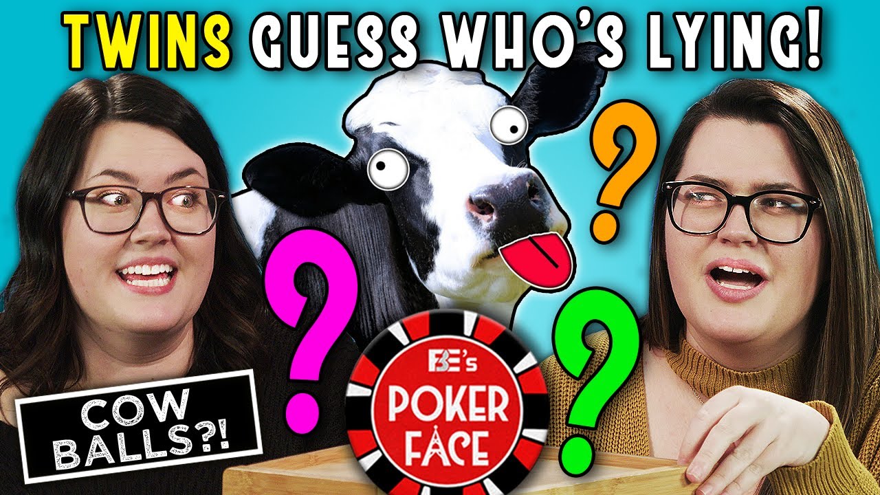 Can TWINS Guess If Their Twin Is LYING? | Poker Face