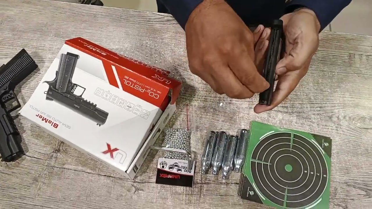 Umarex Blamar Testing CO2 BB Pistol #umarexairguns 