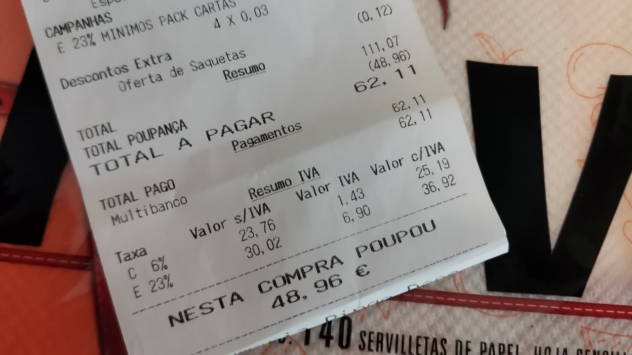 Compras (super poupança PT)