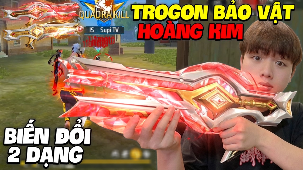 Supi Test Trogon Bảo Vật Hoàng Kim Biến Đổi 2 Dạng Cân 4 Cực Mạnh Leo Thách Đấu Tử Chiến