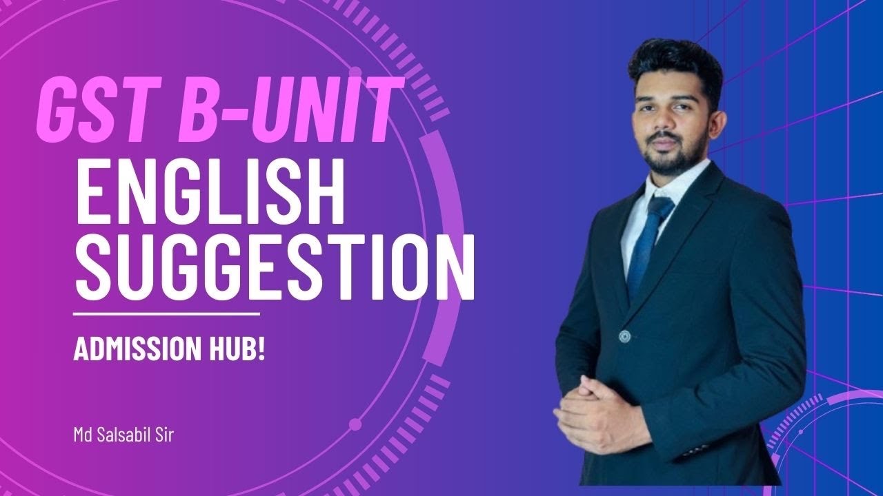GST English suggestion 100% Common #GST #education 