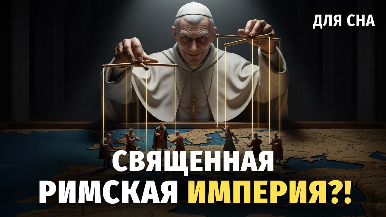 🌙 Лекция для сна 👑 Священная Римская Империя: 1000-летний немецкий рейх под Папой Римским