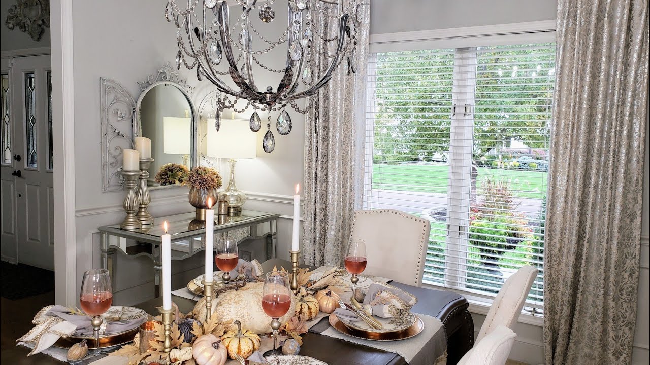 Decorate With Me 2021 | Decorating For Thanksgiving | Simple Elegance | Tour
