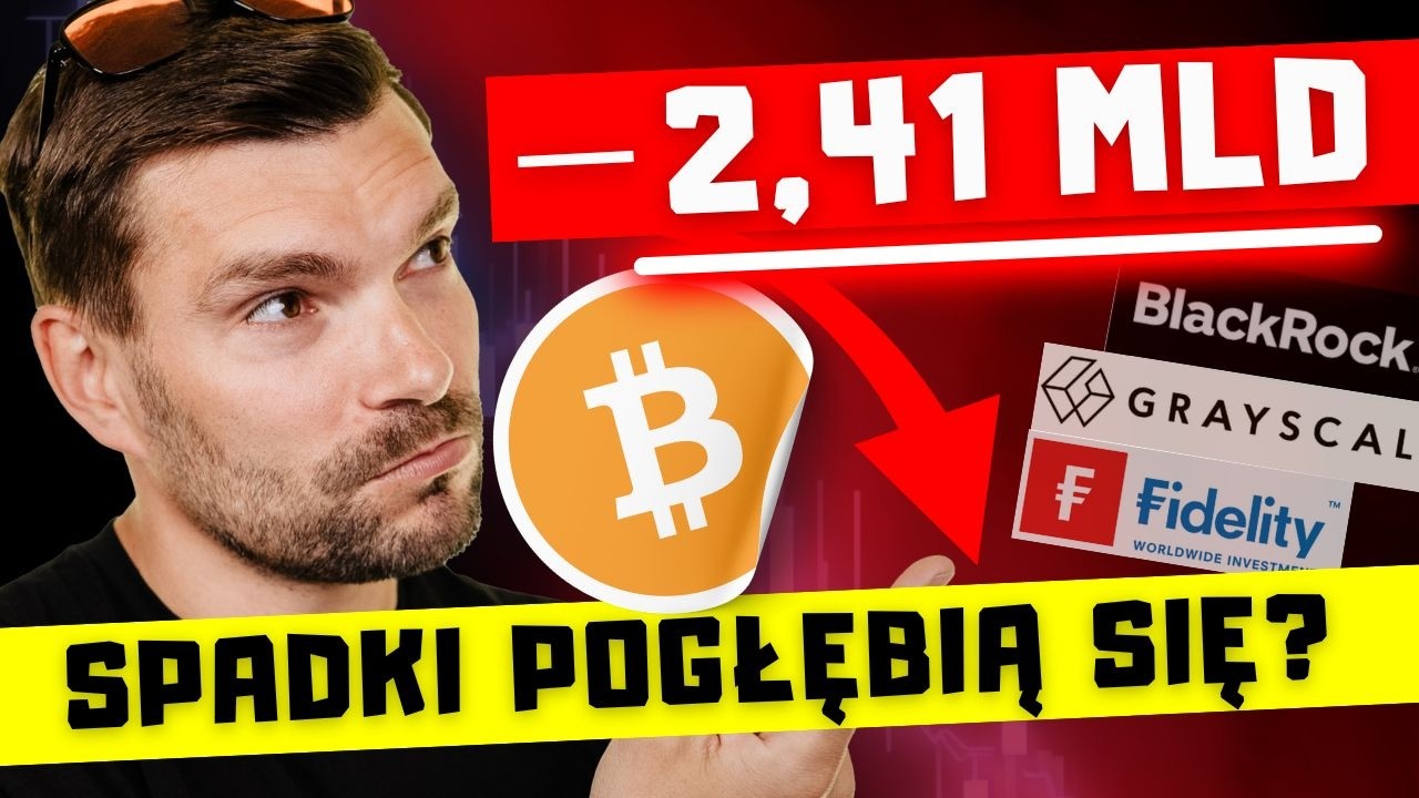 🔴 ETF panikują i sprzedają BTC? Co dalej?