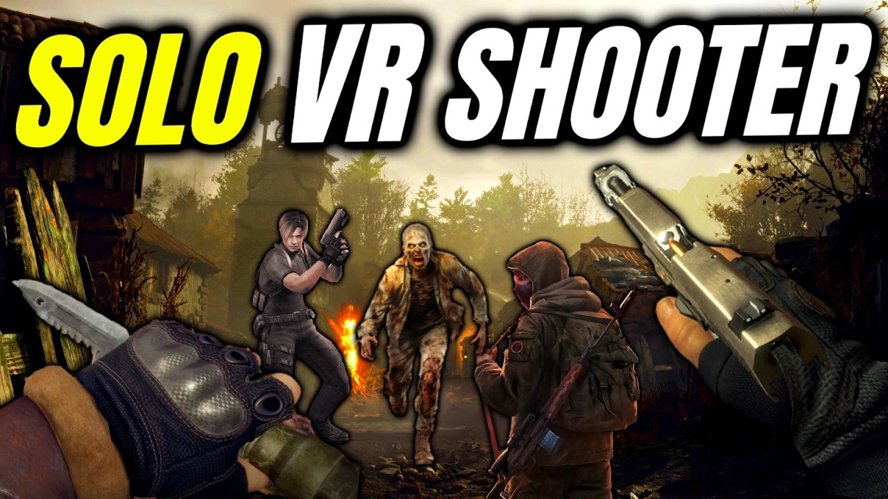 10 Best VR SOLO Shooter Games You Should Play Right Now! For Meta Quest 3, PSVR 2 & PCVR