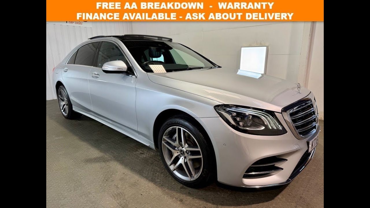 2018 MERCEDES-BENZ S-CLASS 2.9 S350Ld AMG Line (Executive) Saloon 4dr Diesel G-Tronic+(s/s) (286 ps)