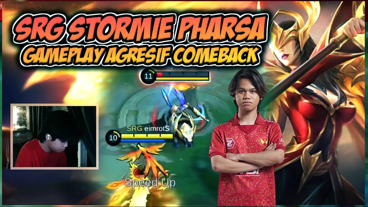 SRG STORMIE PHARSA AGRESIF SANGAT !! SRG STORMIE PHARSA GAMEPLAY !! MLBB