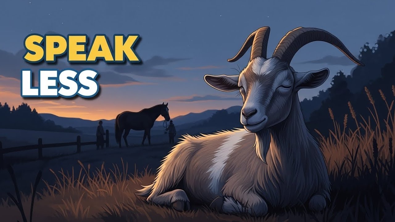 Speak Less, Survive More | A Quiet Moral Story About Wisdom & Silence