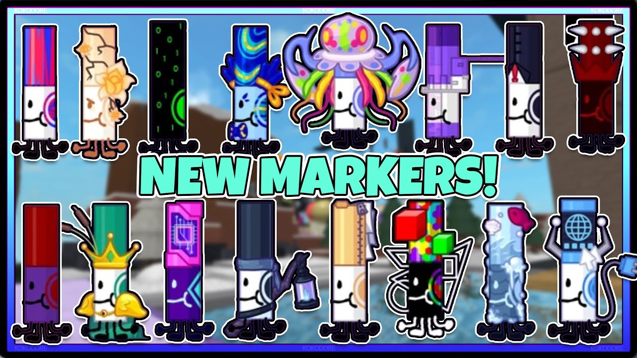 HOW TO FIND ALL 83 NEW MARKERS in Find the Markers | ROBLOX