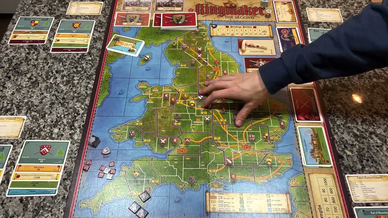 Kingmaker (KS-Gibson) Unboxing & Setup