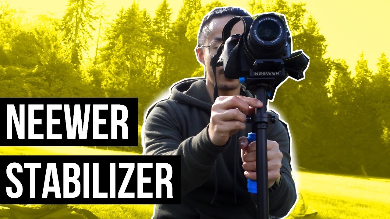 Neewer Stabilizer 24'' DSLR Steadicam Setup & Test Video (REVIEW)