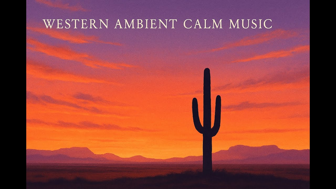 Western Ambient Calm Music 1H— Desert Focus & Creative Flow • Full Album (Tape A)