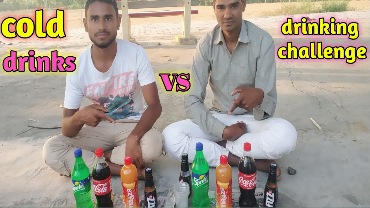 Cold Drinks drinking Challenge | Soft Drink Competition | Coke Challenge India|