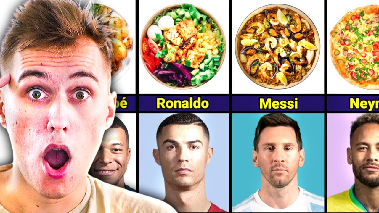 KEBAB nebo KFC?! 🥗🌯 Nejoblíbenější JÍDLA Fotbalistů