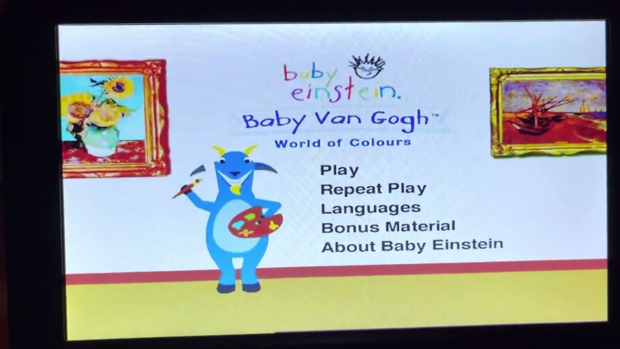 Opening To Baby Van Gogh 2005 Australian DVD