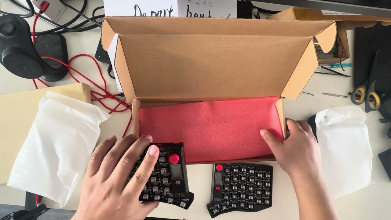 Zitaotech depart keyboard！2026 his first project