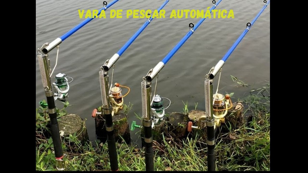VARA DE PESCAR AUTOM&Aacute;TICA.#Shorts