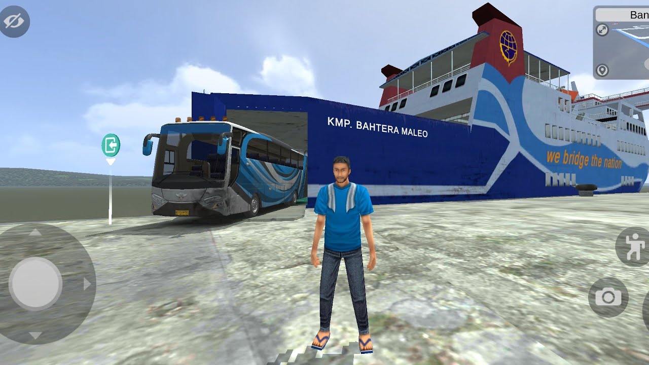 🔥 Realistic BUSSID Journey | Full Map Drive + Traffic 🚦🚌 | Bus Simulator Indonesia