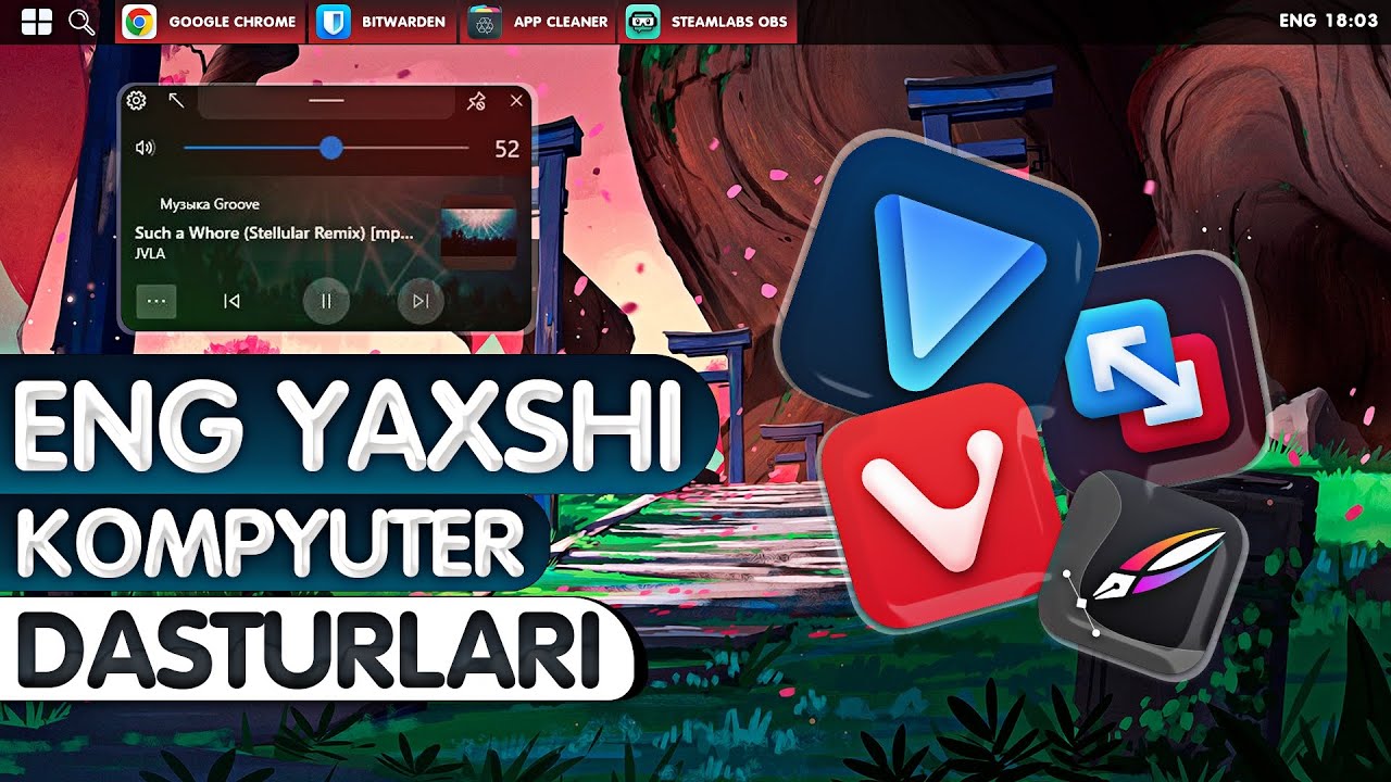Eng Yaxshi Kompyuter Dasturlari / Start11, Files, Sticky Notes......