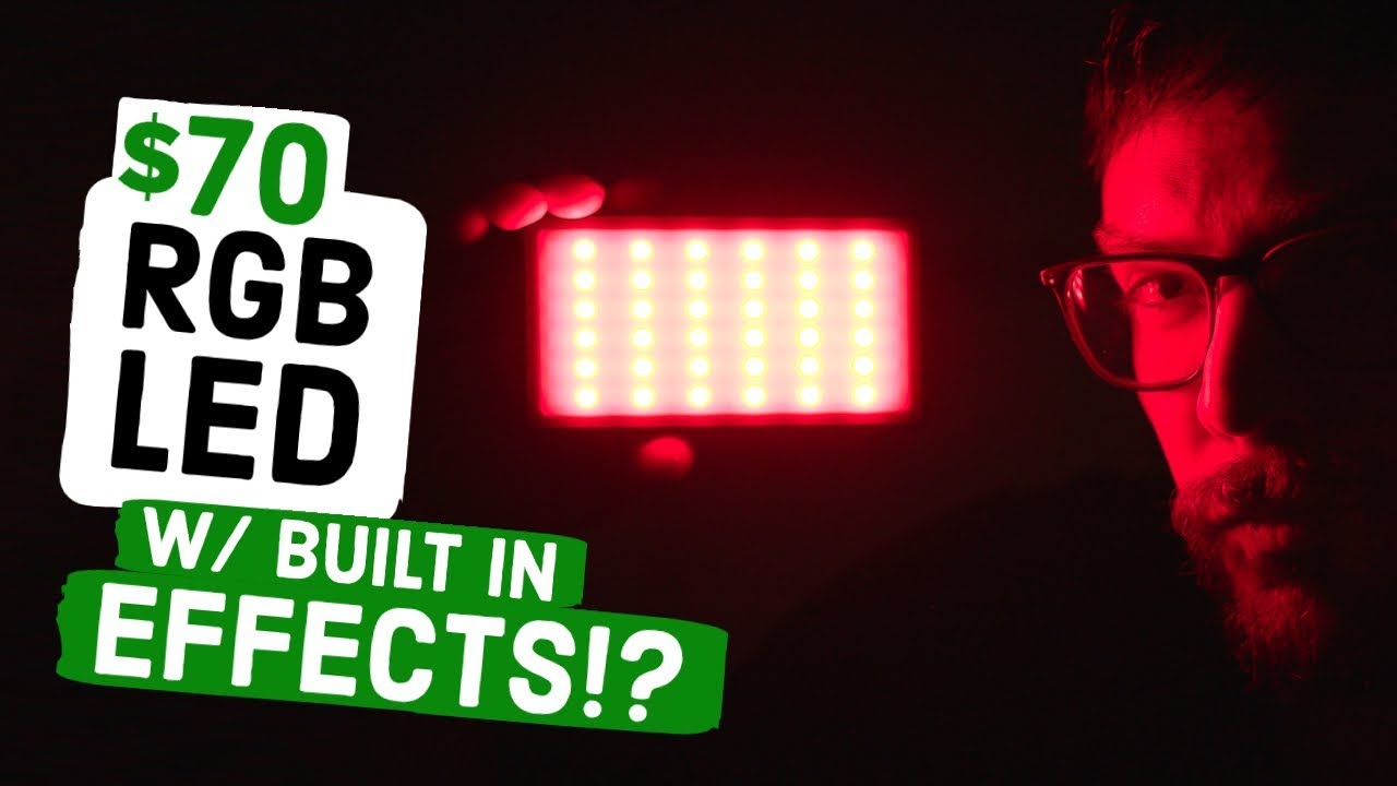 Best RGB Video Light Under $70 (Small Cheap LED Film Lights: AndyCine R1 Review)