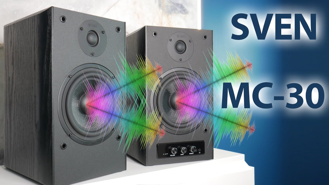 200 ВАТТ – SVEN MC-30 – активная 2.0 акустика