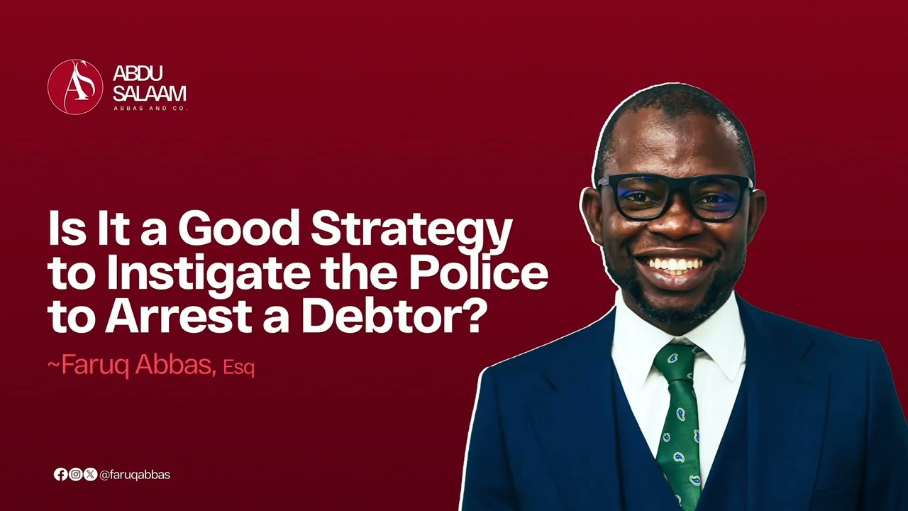Is It a Good Strategy to Instigate the Police to Arrest a Debtor?