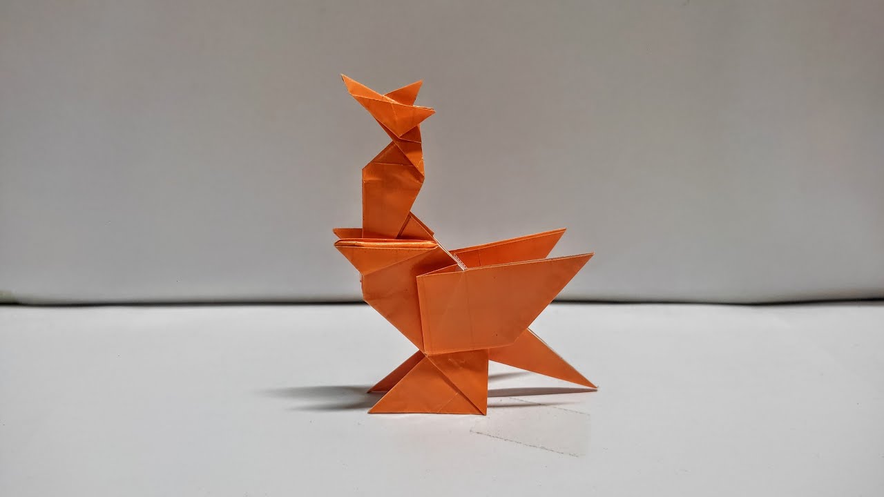 How To Fold Paper Origami Dragon - Origami Easy Dragon - Origami Tutorial
