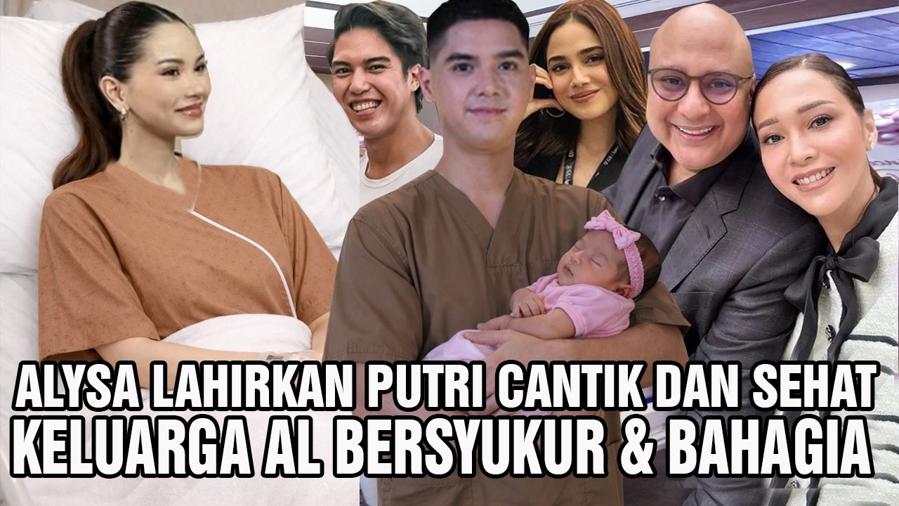 Al Ghazali Bahagia Alysa Daguise Lahirkan Putri Cantik Sehat Keluarga Ini Anugrah Terindah