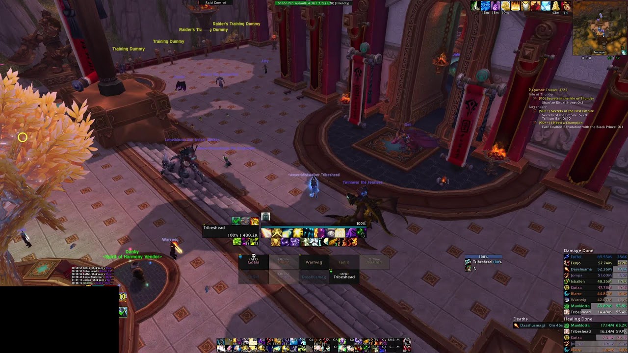 Throne of Thunder 10H Pug (Swe coms) | Discipline Priest | Week 4 | MoP Classic