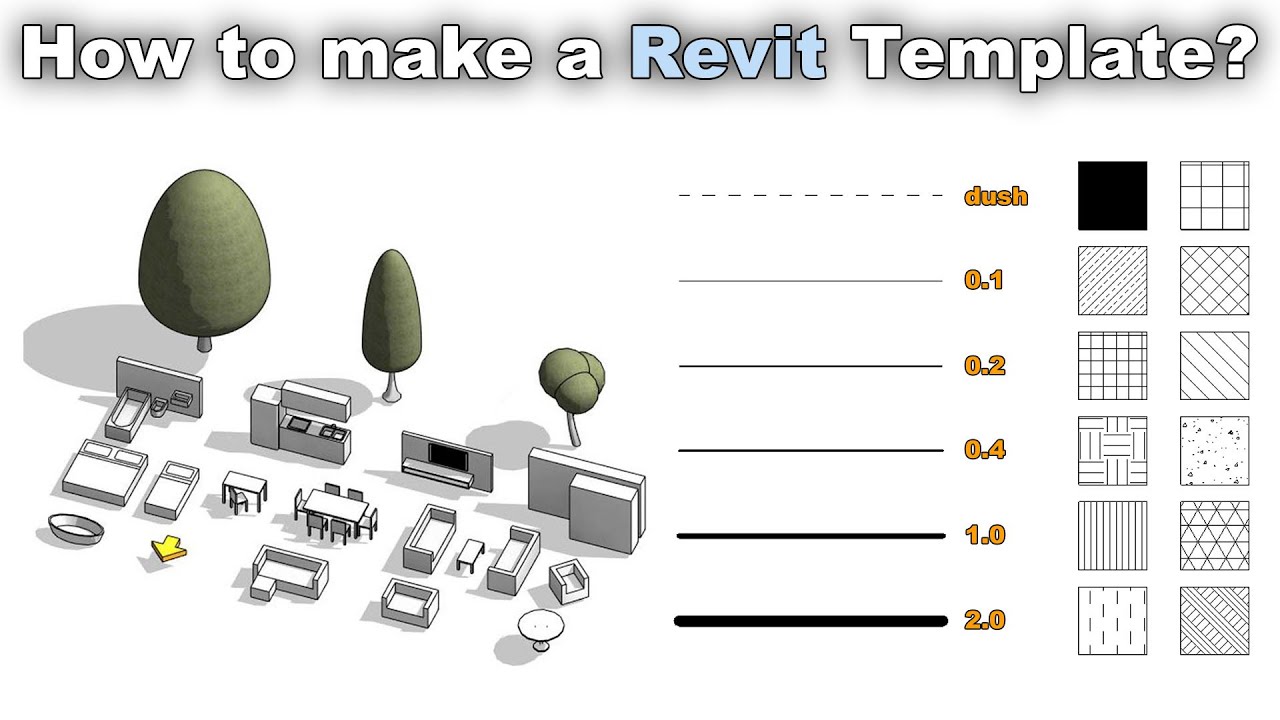 Как создать шаблон в Revit Tutorial
