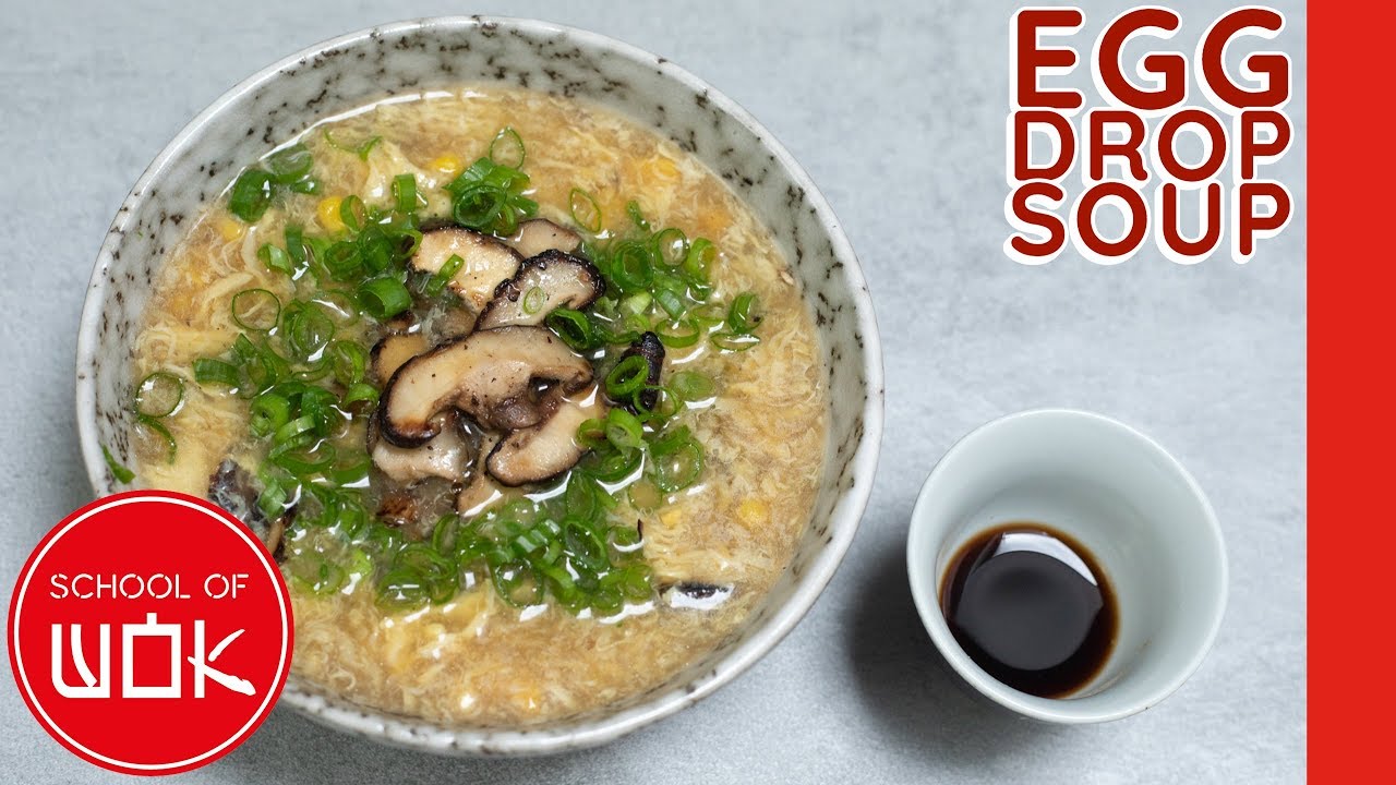Easy Egg Drop Soup Recipe!