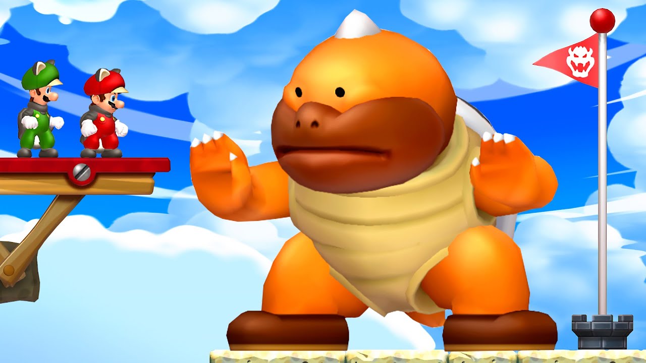 New Super Mario Bros. U Deluxe - 100% Walkthrough - World 6