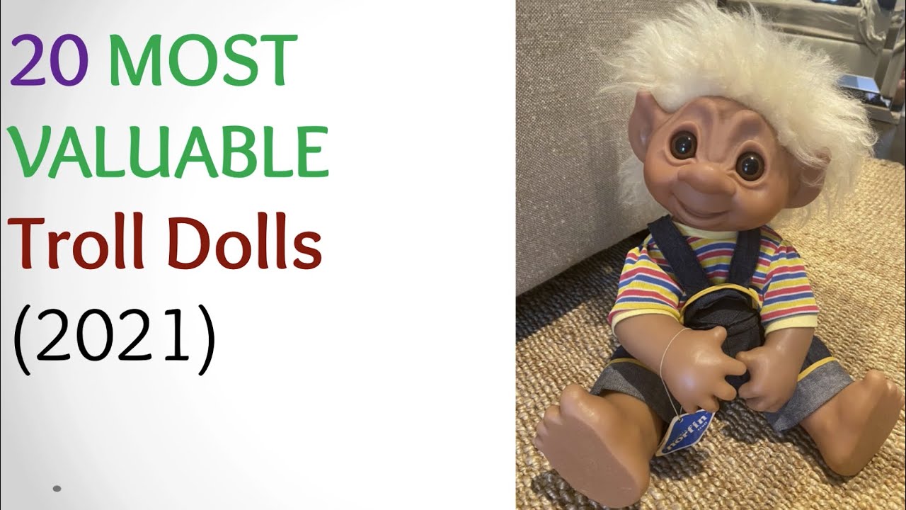 20 Most Valuable TROLL DOLLS sold on eBay (Vintage Dam Troll Dolls, Russ Troll Dolls)