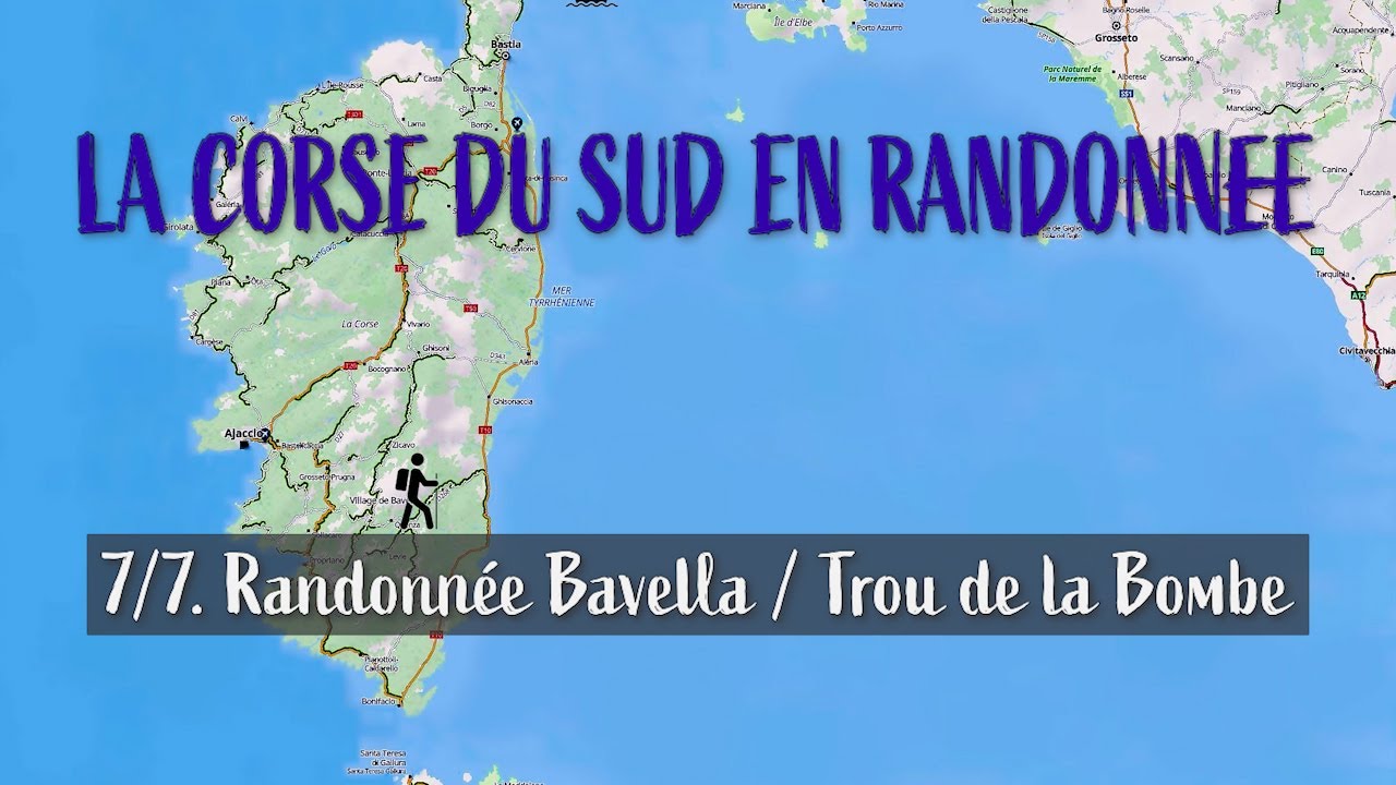 CORSE 7 - BAVELLA Trou de la Bombe -  4K