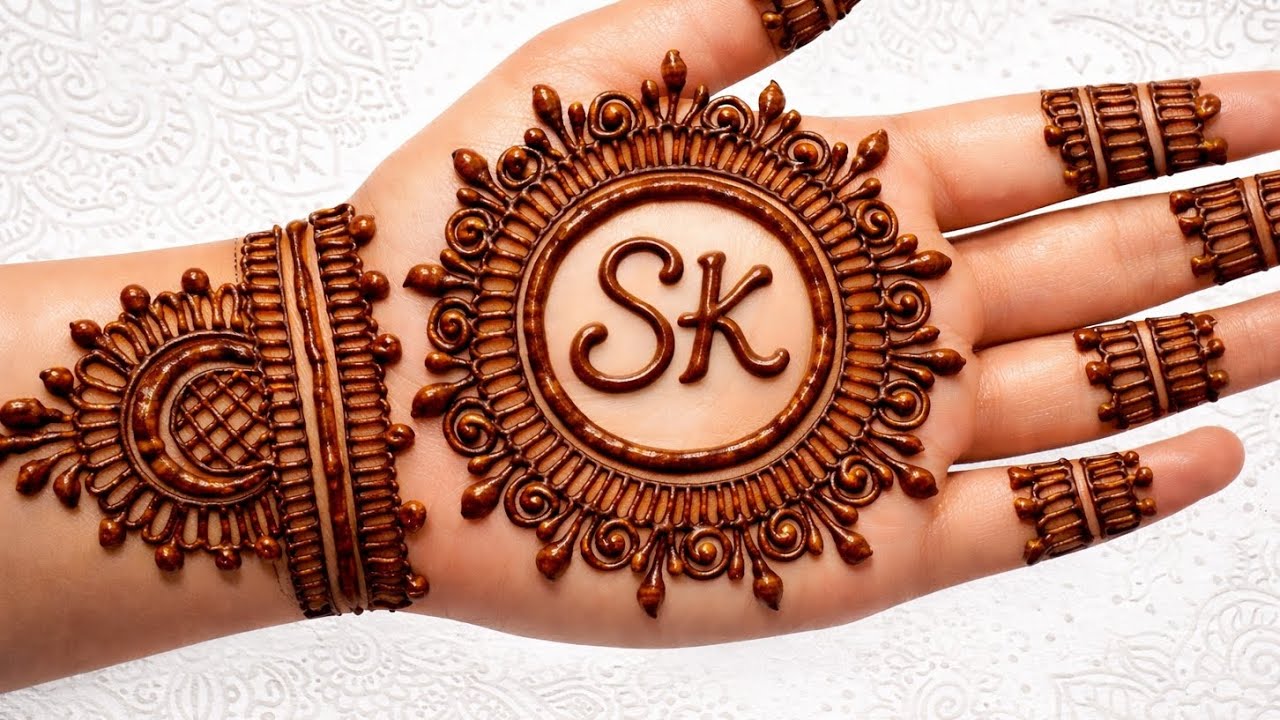 Beautiful Gol Tikki Mehndi Design for Front Hand | Latest Gol Tikki Mehndi Design 2026