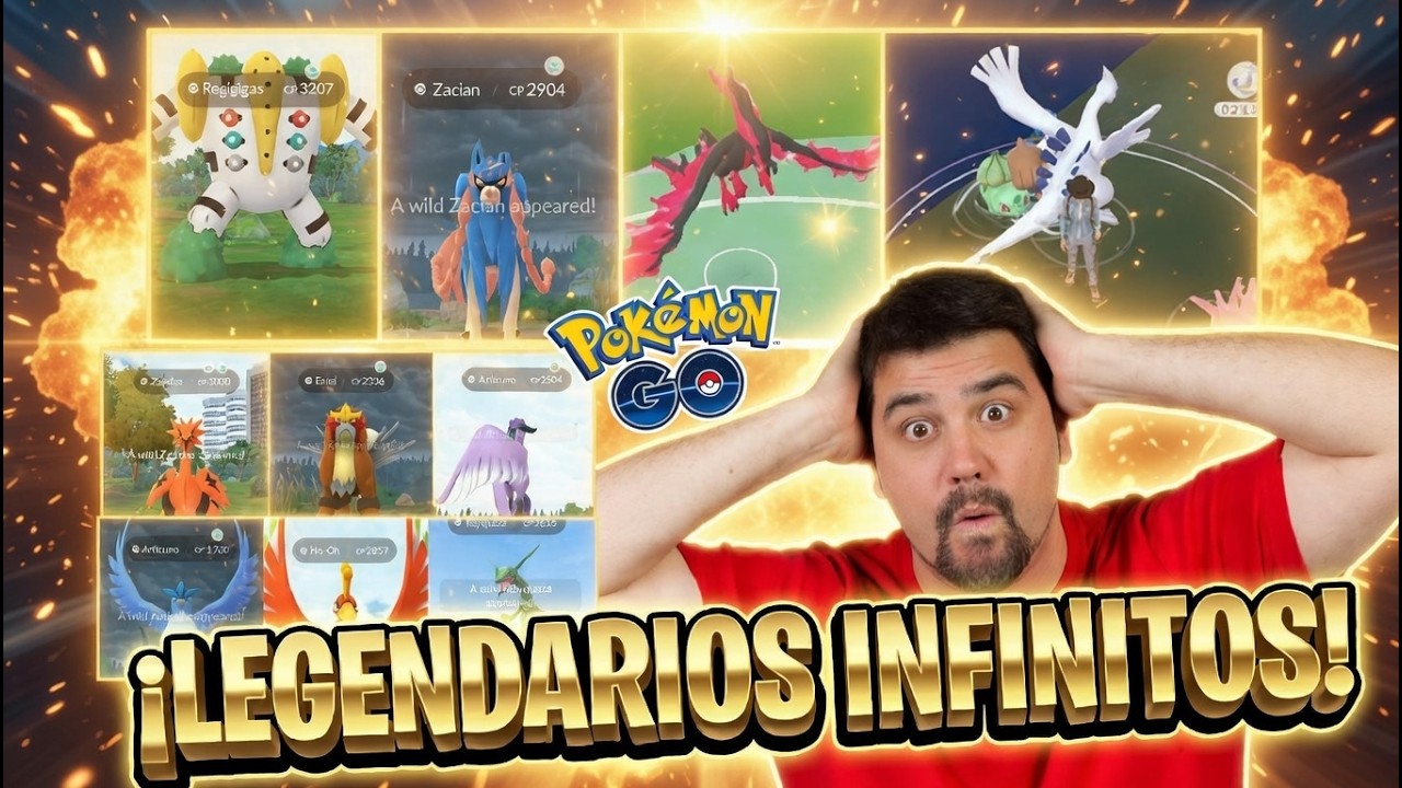 ¡LEGENDARIOS SALVAJES POR TODOS LADOS! 😱 ¡EL MEJOR EVENTO DE LA HISTORIA DE POKÉMON GO!