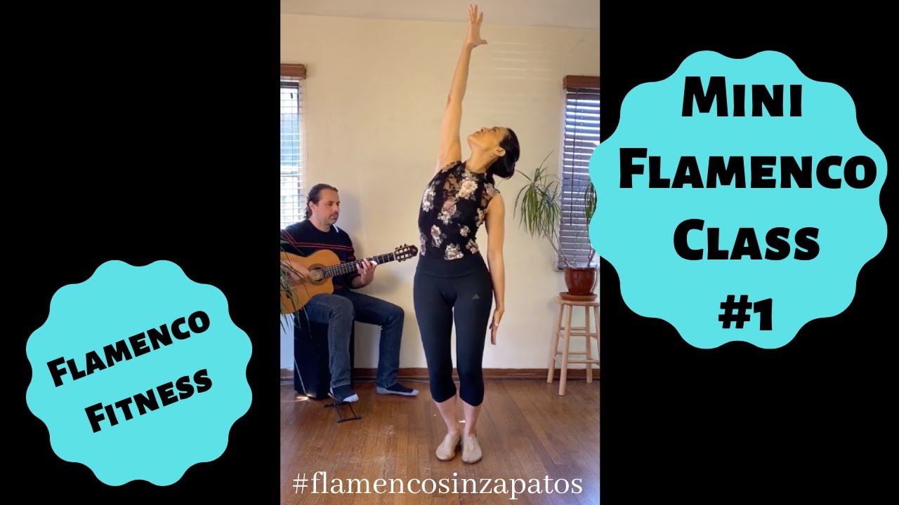 Flamenco Dance Warm Up and Short Flamenco Dance Combination