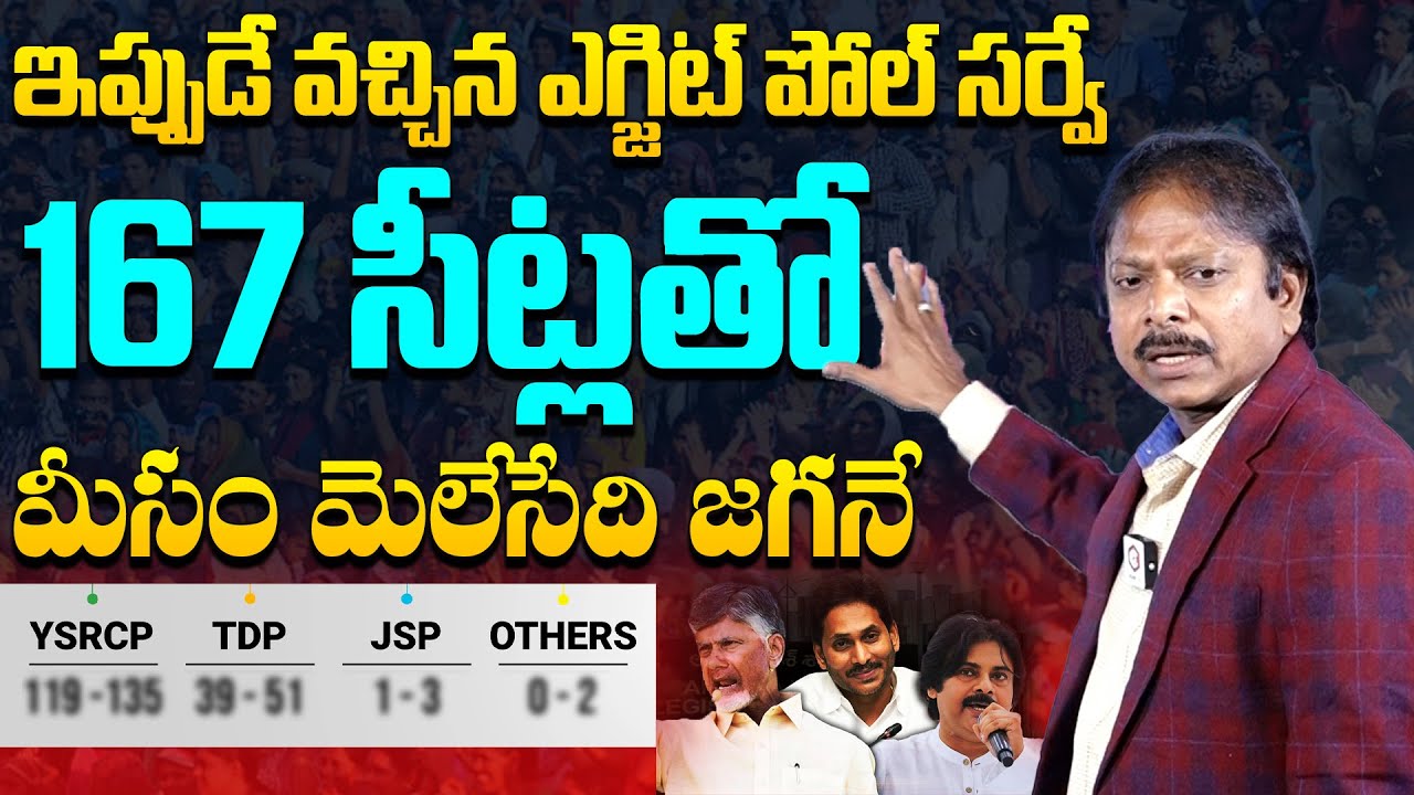 FINAL AP Exit Polls Survey | CM YS Jagan | Chandrababu | Pawan Kalyan | AP News  | NewsQube