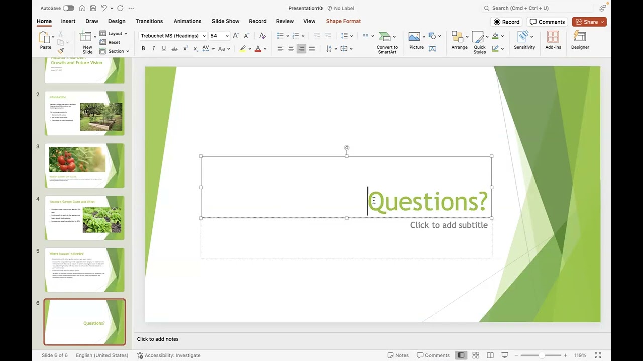 PowerPoint Tutorial Part 5: Making the Ask - Support Requests and Q&A Slides
