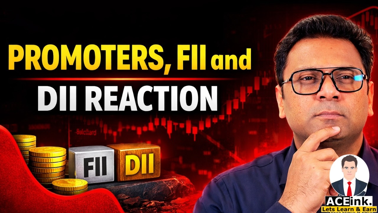 Promoters, FII and DII Reaction | Aceink