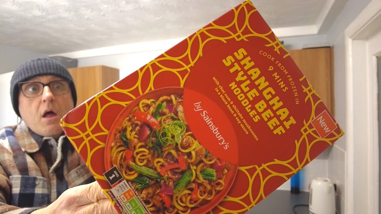 Лапша с говядиной по-шанхайски от Sainsbury's
