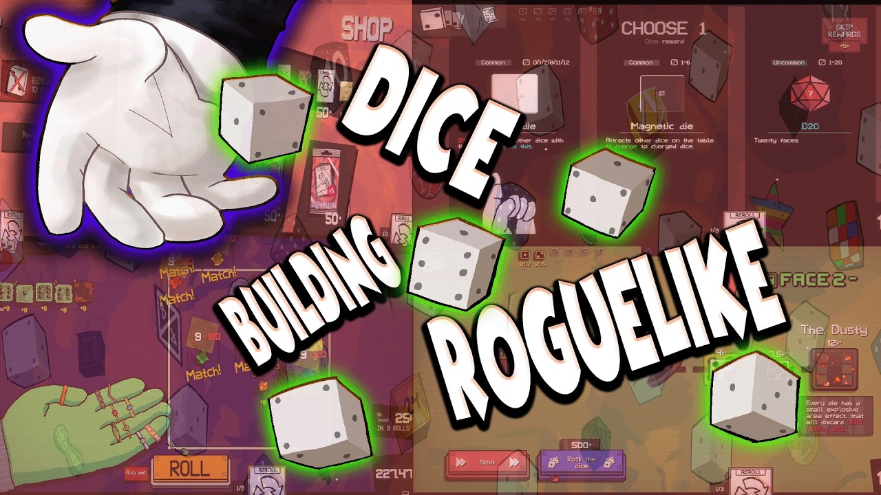 I Finally Tried This BRUTAL Dice Building Roguelike And Its... | Dice A Million